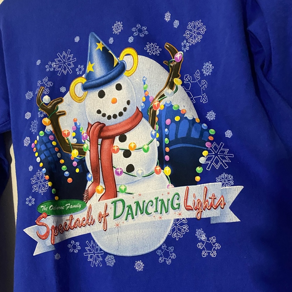 The Osborne family spectacle of lights Disney World long sleeve shirt